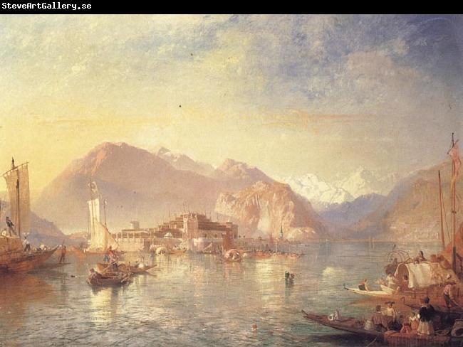 James Baker Pyne Isola Bella,Lago Maggiore